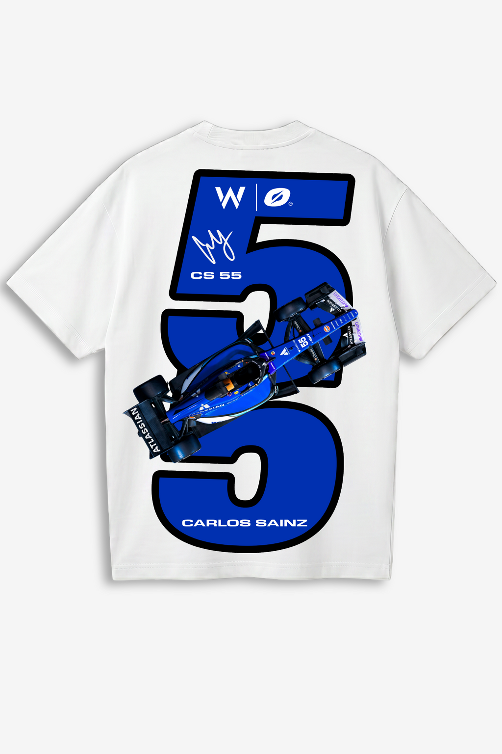 Carlos Sainz 55 Williams T-shirt